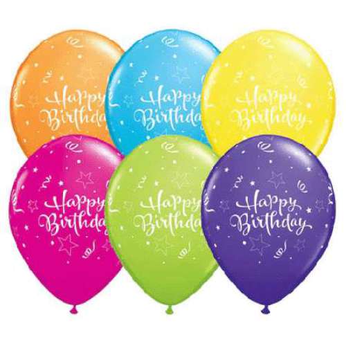 Shining Star Birthday Balloons - Click Image to Close